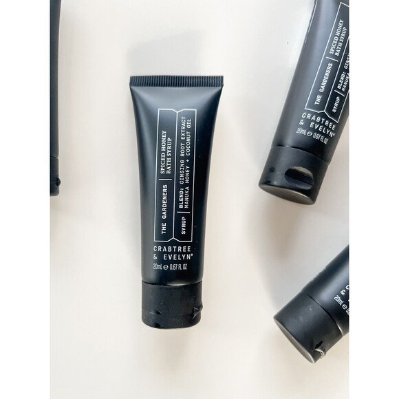 (3) Crabtree & Evelyn The Gardeners Spiced Honey Bath Syrup 20 ml Travel Size - Picture 6 of 6